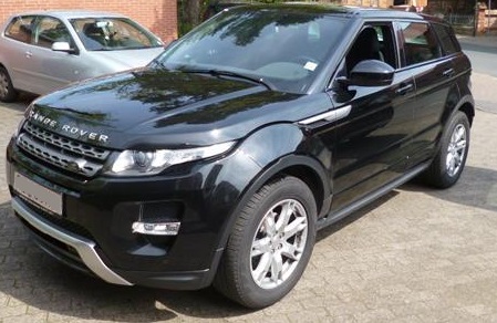 Left hand drive LANDROVER RANGE ROVER EVOQUE TD4 Prestige AHK abnehmbar